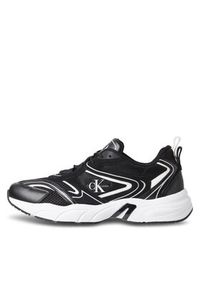 Calvin Klein Jeans Sneakersy Retro Tennis Su-Mesh YM0YM00589 Czarny. Kolor: czarny. Materiał: skóra #3