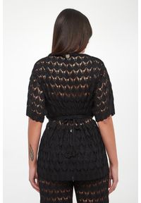 Twinset U&B - Sweter damski ażurowy TWINSET U&B. Wzór: ażurowy #5