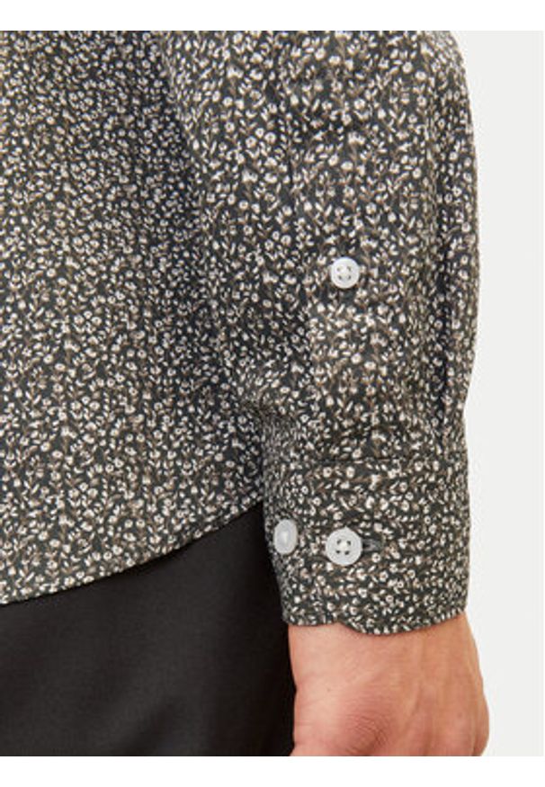 Jack & Jones Koszula Blackpool 12260625 Szary Slim Fit. Kolor: szary. Materiał: bawełna