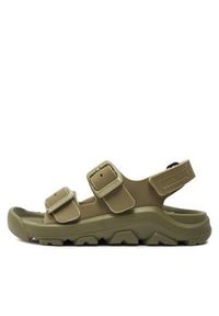 Birkenstock Sandały Mogami 1026772 S Khaki. Kolor: brązowy