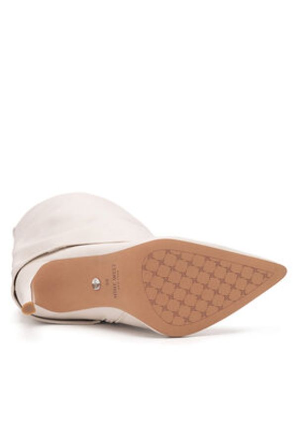 Nine West Kozaki SJ3645-2 Écru. Materiał: materiał