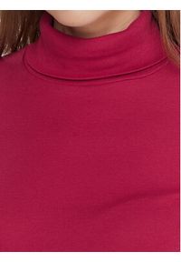 United Colors of Benetton - United Colors Of Benetton Golf 3GA2E2224 Różowy Slim Fit. Typ kołnierza: golf. Kolor: różowy. Materiał: bawełna #2