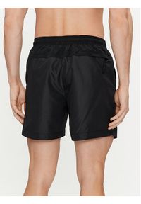 Calvin Klein Swimwear Szorty kąpielowe KM0KM00951 Czarny Regular Fit. Kolor: czarny. Materiał: syntetyk