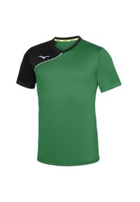 Koszulka Mizuno Team trad shukyu. Kolor: zielony, czarny, wielokolorowy