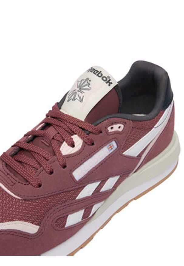 Reebok Sneakersy SS-CLASSIC NYLON 89 100245718 Bordowy. Kolor: czerwony. Materiał: zamsz, skóra. Model: Reebok Nylon, Reebok Classic