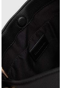 Trussardi Jeans - Trussardi torebka kolor czarny. Kolor: czarny #5