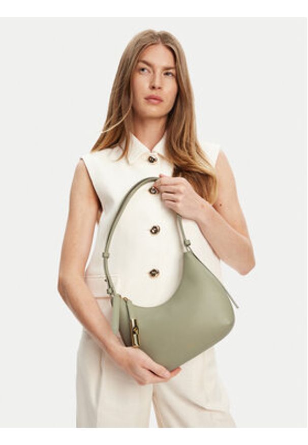 Furla Torebka Goccia S WB01500 BX3353 CN 4023S Écru. Materiał: skórzane