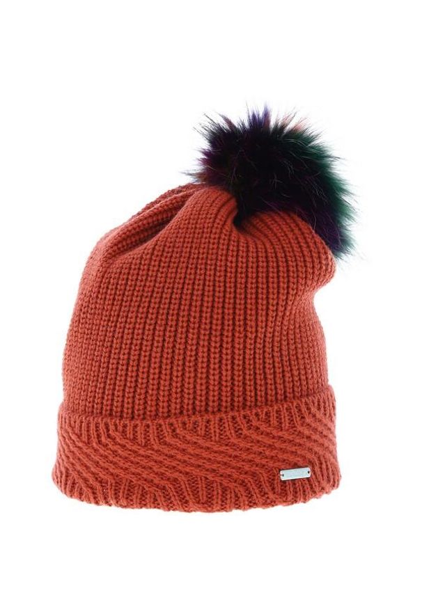 Czapka Viking Sofia Lady. Kolor: czerwony. Sezon: zima. Styl: sportowy