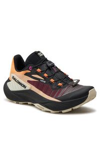 salomon - Salomon Buty do biegania Genesis L47444400 Czarny. Kolor: czarny. Materiał: mesh, materiał #3