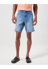 Wrangler - WRANGLER MĘSKIE SZORTY JEANSOWE FRONTIER SHORT 112350872 W16W017983. Materiał: jeans