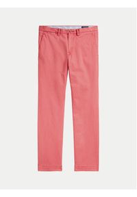 Polo Ralph Lauren Chinosy 710704176005 Różowy Slim Fit. Kolor: różowy. Materiał: bawełna #4