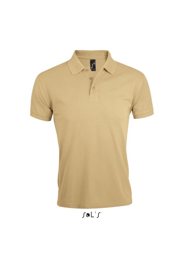 SOL'S - Polo Sol's Prime. Typ kołnierza: polo. Kolor: wielokolorowy, beżowy, brązowy. Materiał: bawełna, poliester