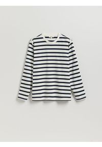 Reserved - Bawełniany longsleeve - wielobarwny. Materiał: bawełna. Długość rękawa: długi rękaw #1