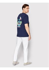 Levi's® T-Shirt Surf Club 16143-0625 Granatowy Relaxed Fit. Kolor: niebieski. Materiał: bawełna
