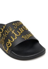 Versace Jeans Couture Klapki 79VA3SQ1 Czarny. Kolor: czarny #4