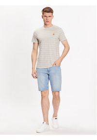 INDICODE T-Shirt Amine 40-846 Écru Regular Fit. Materiał: bawełna #5