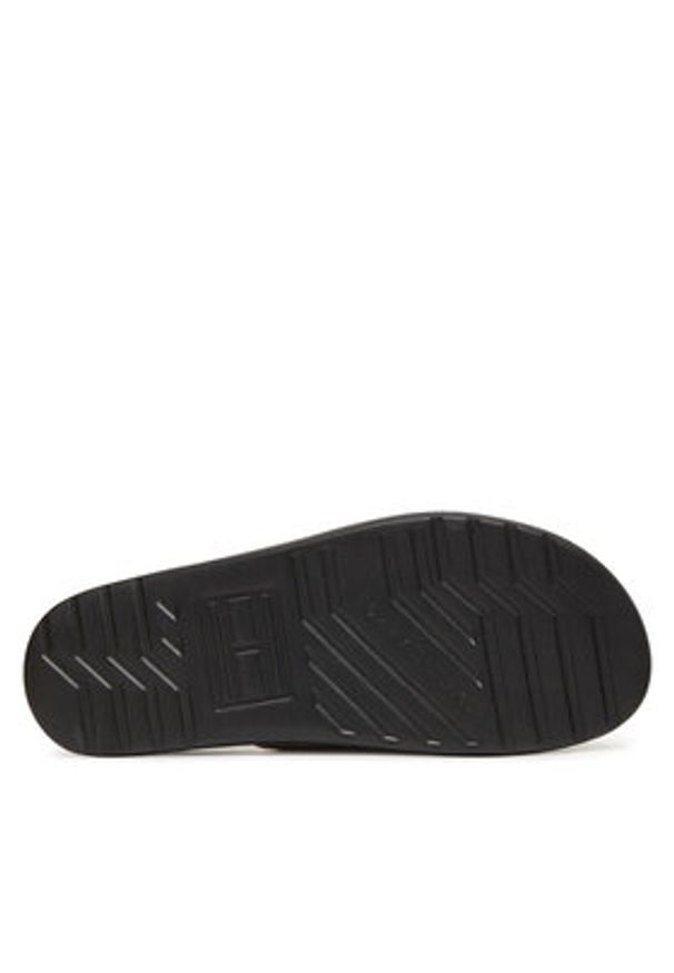 TOMMY HILFIGER - Tommy Hilfiger Klapki D Density Hilfiger Sde Sand FM0FM05413 Beżowy. Kolor: beżowy. Materiał: skóra
