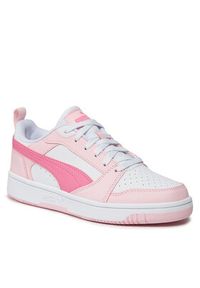 Puma Sneakersy Puma Rebound V6 Lo Jr 393833 08 Biały. Kolor: biały. Materiał: skóra #3