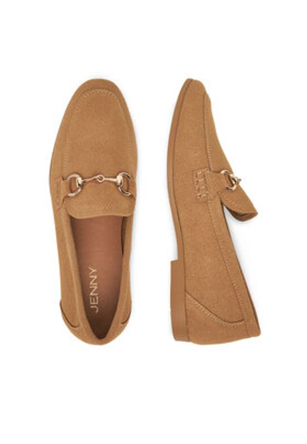 Jenny - JENNY Lordsy HY60163-9 Brązowy. Kolor: brązowy. Materiał: materiał