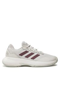 Adidas - adidas Buty do tenisa Gamecourt 2.0 Tennis IE0841 Szary. Kolor: szary. Materiał: materiał. Sport: tenis