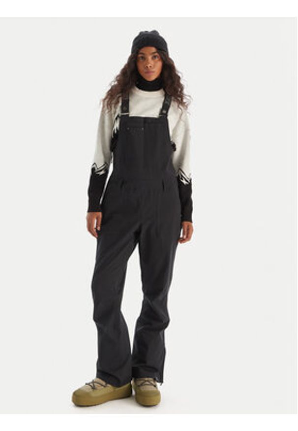 Roxy Spodnie narciarskie Rideout BIB PT ERJTP03290 Czarny Regular Fit. Kolor: czarny. Materiał: syntetyk. Sport: narciarstwo