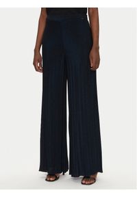 Gaudi Spodnie palazzo 511FD24002 Granatowy Regular Fit. Kolor: niebieski. Materiał: syntetyk #1