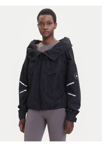 Adidas by Stella McCartney - adidas by Stella McCartney Kurtka przejściowa Item Track JV7031 Czarny Loose Fit. Kolor: czarny. Materiał: syntetyk