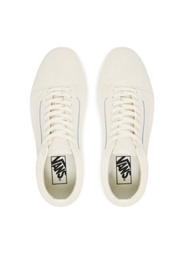 Vans Sneakersy Old Skool VN000D0ECCZ1 Écru. Materiał: materiał. Model: Vans Old Skool