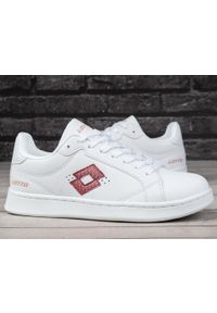 LOTTO - Buty damskie sportowe trampki Lotto JAMBOL. Kolor: biały. Sport: turystyka piesza