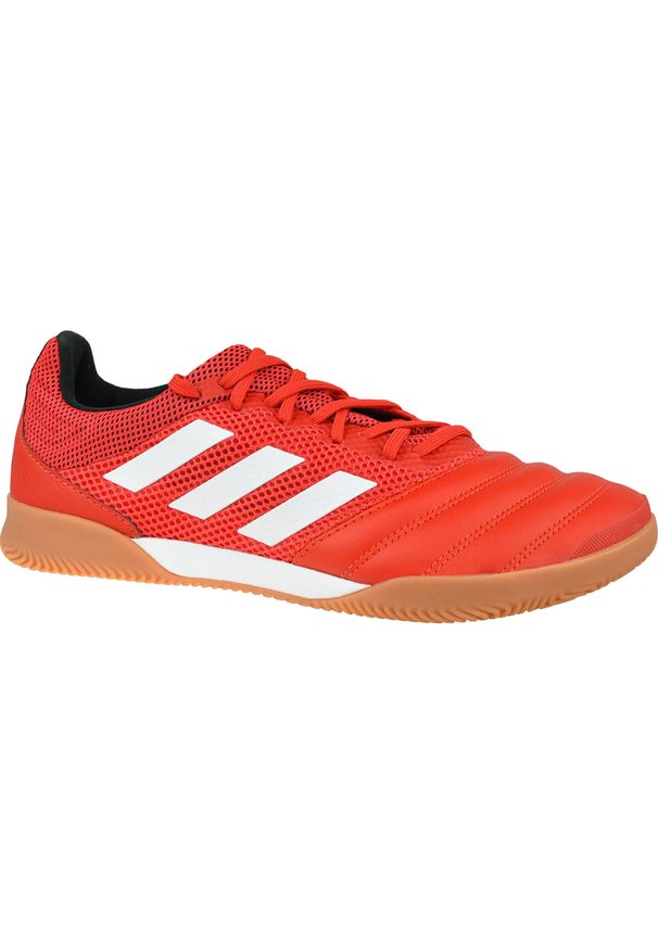 Adidas - adidas Copa 20.3 In Sala G28548. Kolor: czerwony. Materiał: syntetyk. Szerokość cholewki: normalna