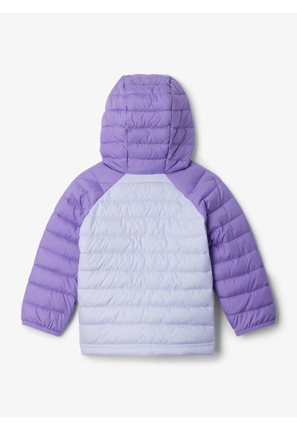 columbia - Kurtka ocieplana dziewczęca Columbia Powder Lite II Hooded Jacket. Kolor: fioletowy
