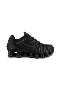 Buty do chodzenia męskie Nike Shox TL. Zapięcie: sznurówki. Kolor: czarny. Materiał: materiał, tkanina, syntetyk. Szerokość cholewki: normalna. Sport: turystyka piesza