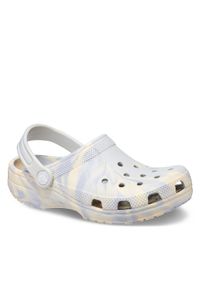 Crocs Klapki Classic Marbled Kids Clog T 206838 Szary. Kolor: szary