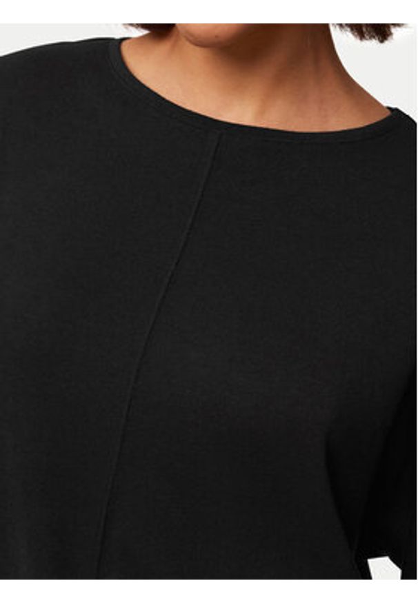 Triumph Koszulka piżamowa Cozy Comfort 10216538 Czarny Regular Fit. Kolor: czarny. Materiał: syntetyk