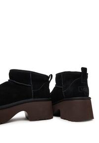 Ugg Śniegowce W Classic Ultra Mini 1158311 Czarny. Kolor: czarny. Materiał: skóra