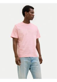 Jack & Jones - Jack&Jones T-Shirt Almeria 12276962 Różowy Regular Fit. Kolor: różowy. Materiał: bawełna