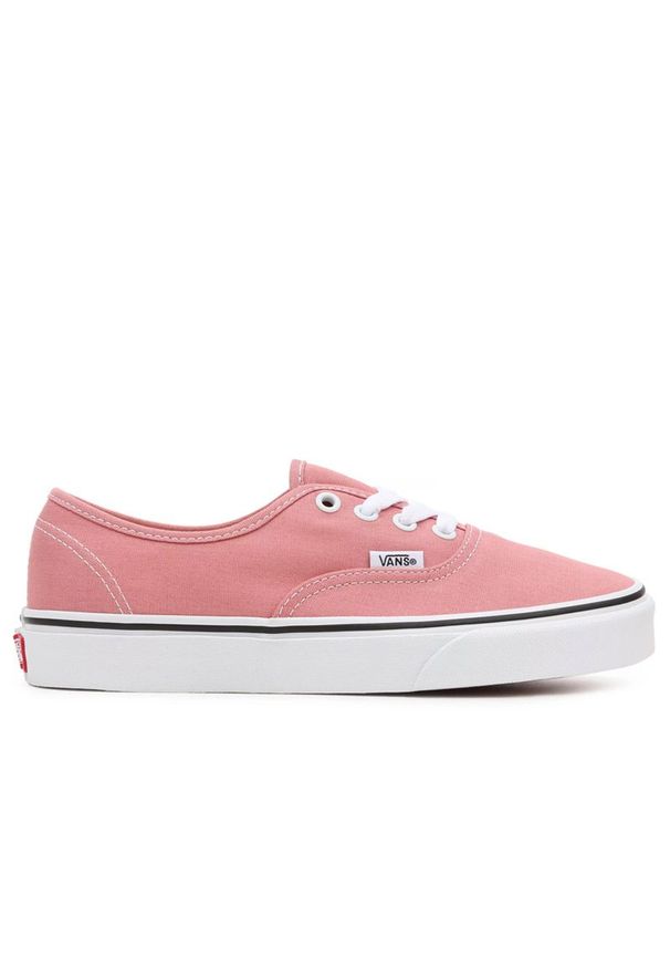 Buty Vans Authentic VN0A5KRDAVN1 - różowe. Okazja: na co dzień. Kolor: różowy. Materiał: guma. Szerokość cholewki: normalna. Sezon: lato. Model: Vans Authentic