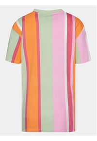 Karl Kani T-Shirt KW241-042-1 Kolorowy Oversize. Materiał: bawełna. Wzór: kolorowy
