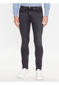 Calvin Klein Jeans Jeansy J30J323369 Czarny Skinny Fit. Kolor: czarny