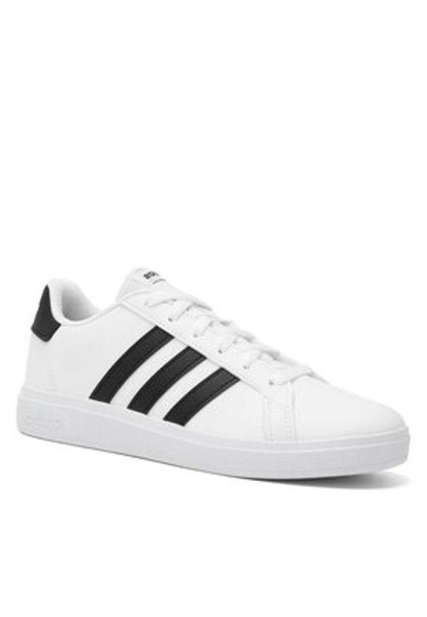 Adidas - adidas Sneakersy Grand Court 2.0 K GW6511 Biały. Kolor: biały. Materiał: syntetyk