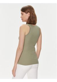 Pinko Top 100807 A0PU Khaki Slim Fit. Kolor: brązowy. Materiał: bawełna #2