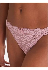 Hunkemöller Komplet stringów 302722 Kolorowy. Materiał: syntetyk. Wzór: kolorowy