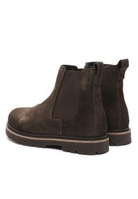Birkenstock Sztyblety Highwood 1025756 Brązowy. Kolor: brązowy. Materiał: welur, skóra #5