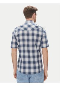 Wrangler Koszula Western 112362381 Niebieski Regular Fit. Kolor: niebieski. Materiał: bawełna
