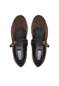 Nokwol Półbuty Mel Brązowy. Kolor: brązowy. Materiał: materiał #5
