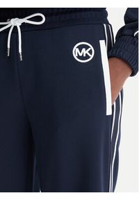 MICHAEL Michael Kors Spodnie dresowe MR630Y0K8N Granatowy Regular Fit. Kolor: niebieski. Materiał: syntetyk #3