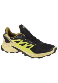 salomon - Buty do biegania Salomon Supercross 4 Gtx M 417317 czarne. Kolor: czarny. Materiał: guma, syntetyk, tkanina