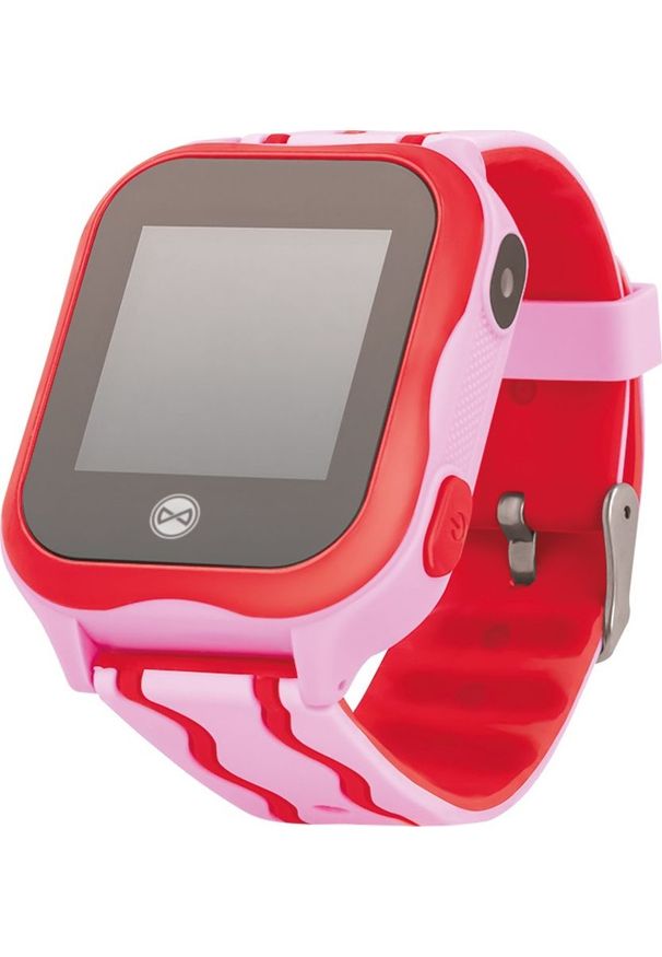 FOREVER - Smartwatch Forever Forever See Me KW-300 Różowy. Rodzaj zegarka: smartwatch. Kolor: różowy
