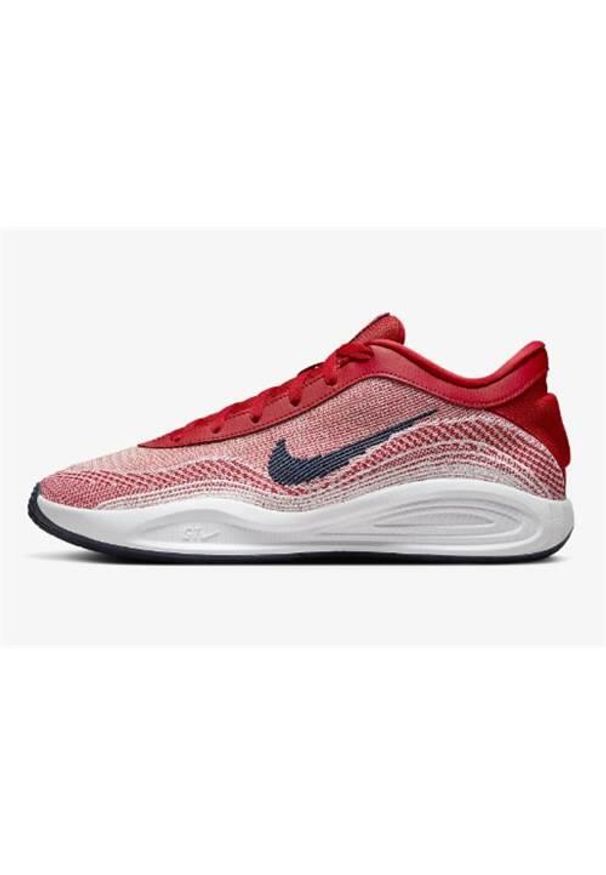 Buty do chodzenia męskie Nike G.t. Hustle Academy. Zapięcie: sznurówki. Kolor: czerwony. Materiał: materiał, syntetyk, tkanina. Szerokość cholewki: normalna. Sport: turystyka piesza