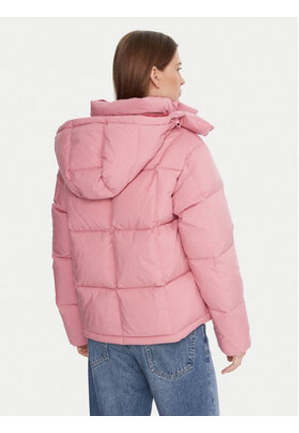 Tommy Jeans Kurtka puchowa Alaska DW0DW21623 Różowy Relaxed Fit. Kolor: różowy. Materiał: syntetyk